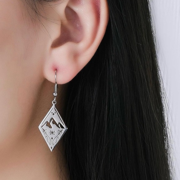 ACOTAR Velaris inspired earrings - Picture 2 of 5